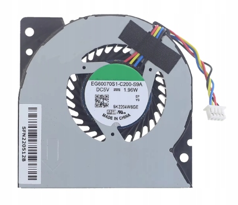 Ventilátor Asus PN41 PN50 PN51-E1 CT6-L EG60070S1-C200-S9A