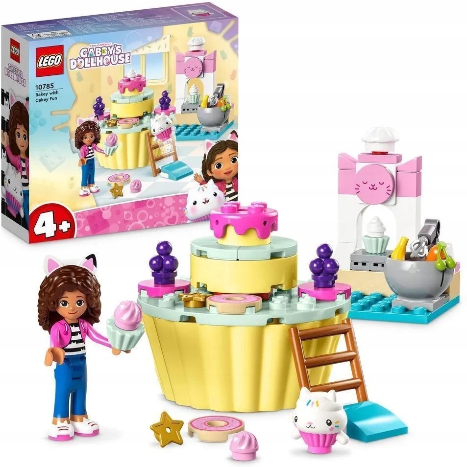 Lego GABBY's Dollhouse Pieczenie Tortu Z Łakotkiem