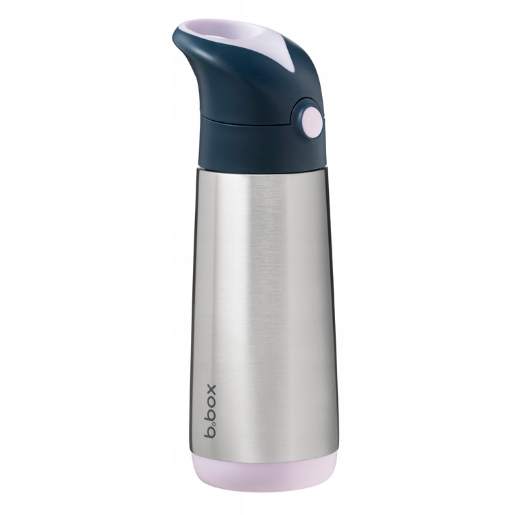 B.box Bidon termiczny Indigo Rose 500 ml ze słomką