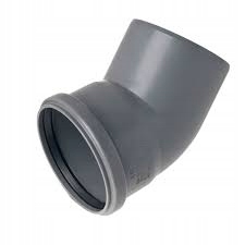 

Kolano Kanalizacyjne Szare Pp 110/45° 110mm 45°