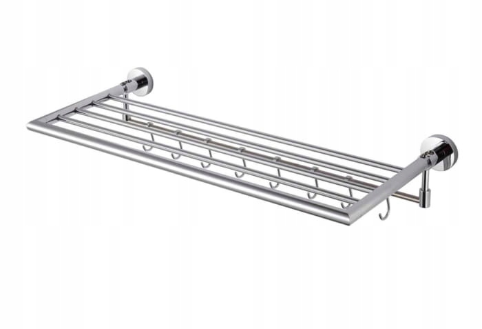 Polička na uteráky 65,5 cm pohyblivá Stella Classic Chrom