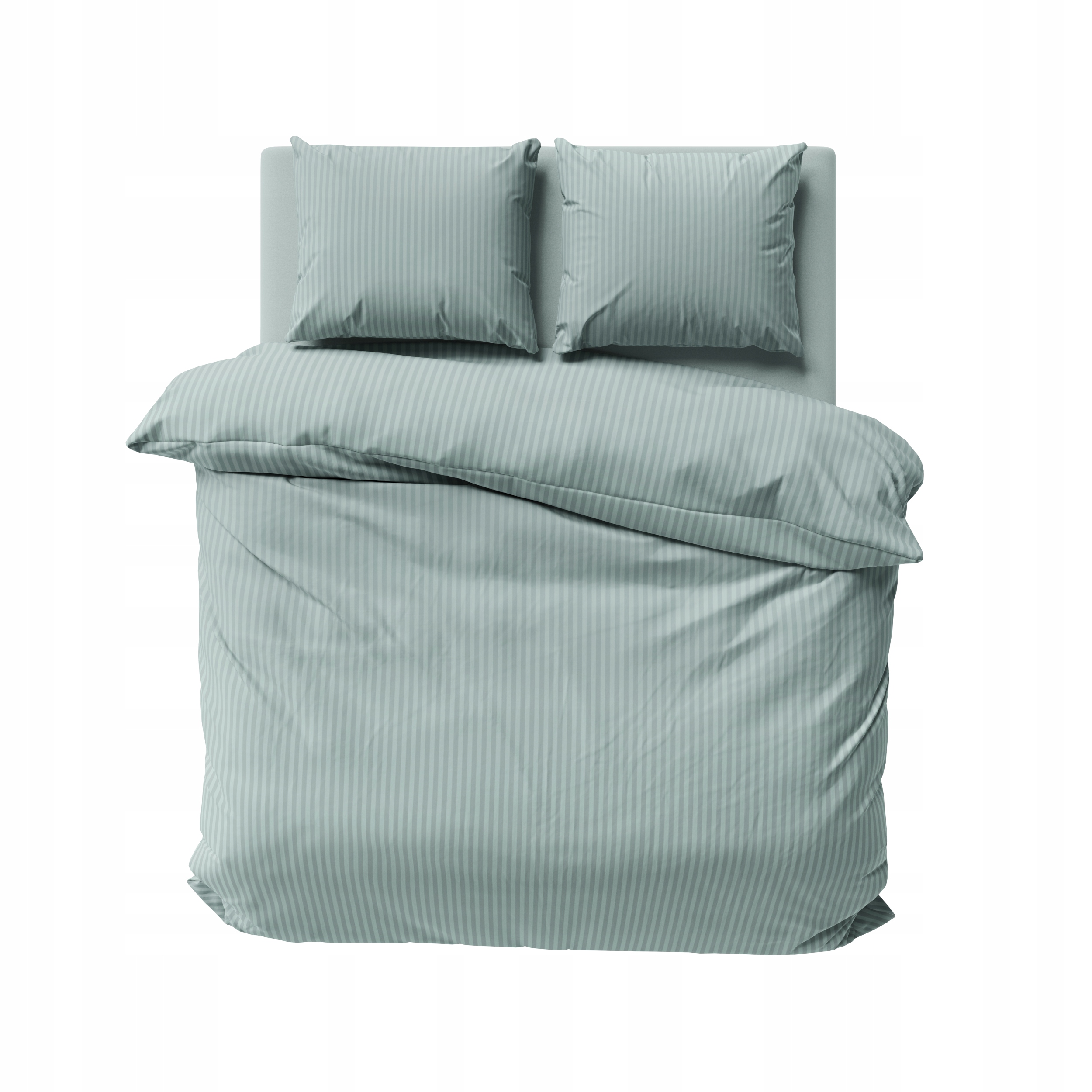 damašek hotelové Povlečení 160x200 mátový satén bavlna elegantní