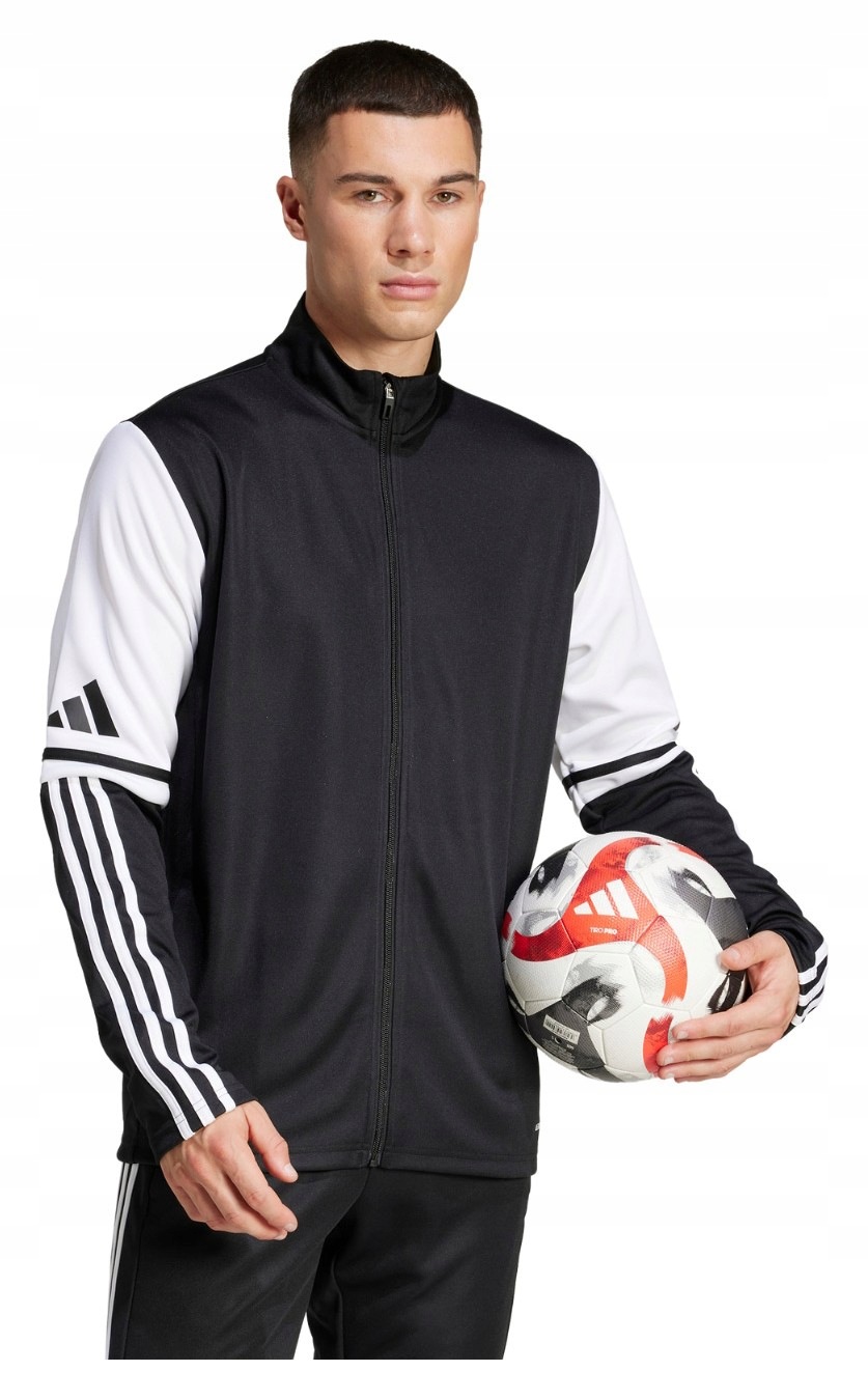 Mikina Adidas Teamwear Squadra 25 Training černobílá JE2774 vel. S