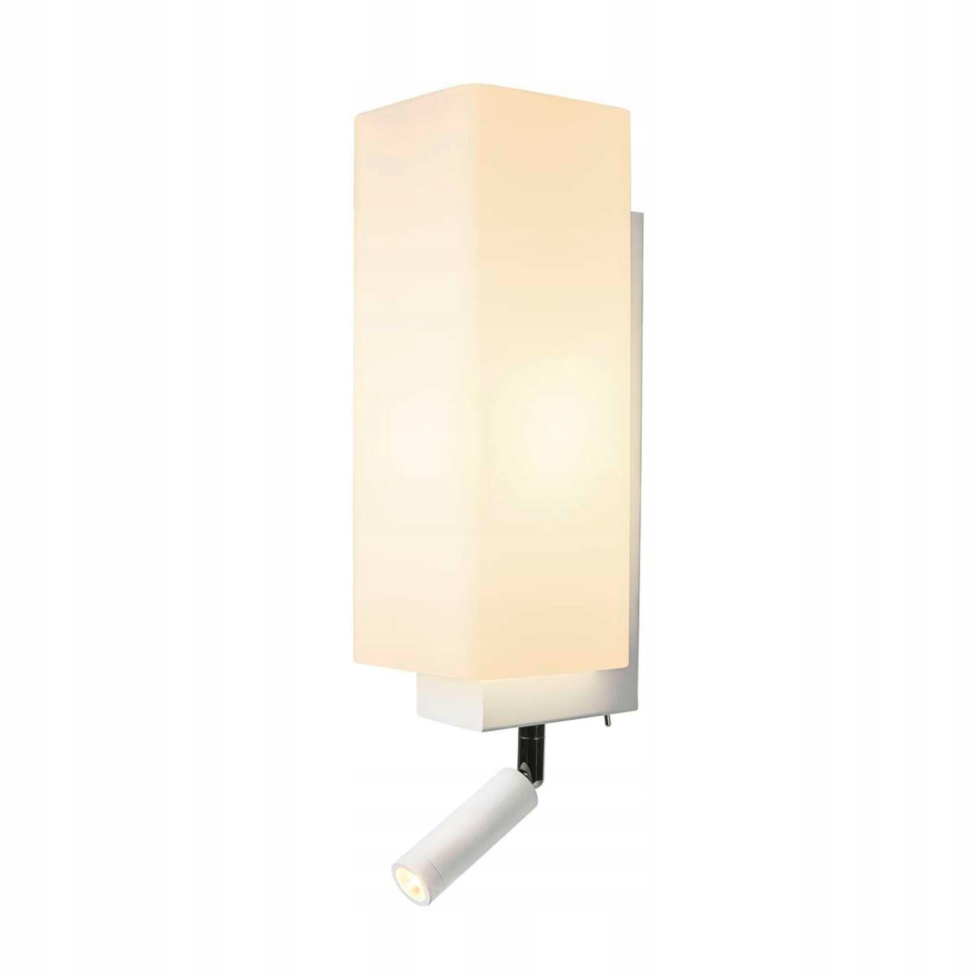 Nástenné svietidlo Slv Quadrass Spot biela E27 Led spot 200lm