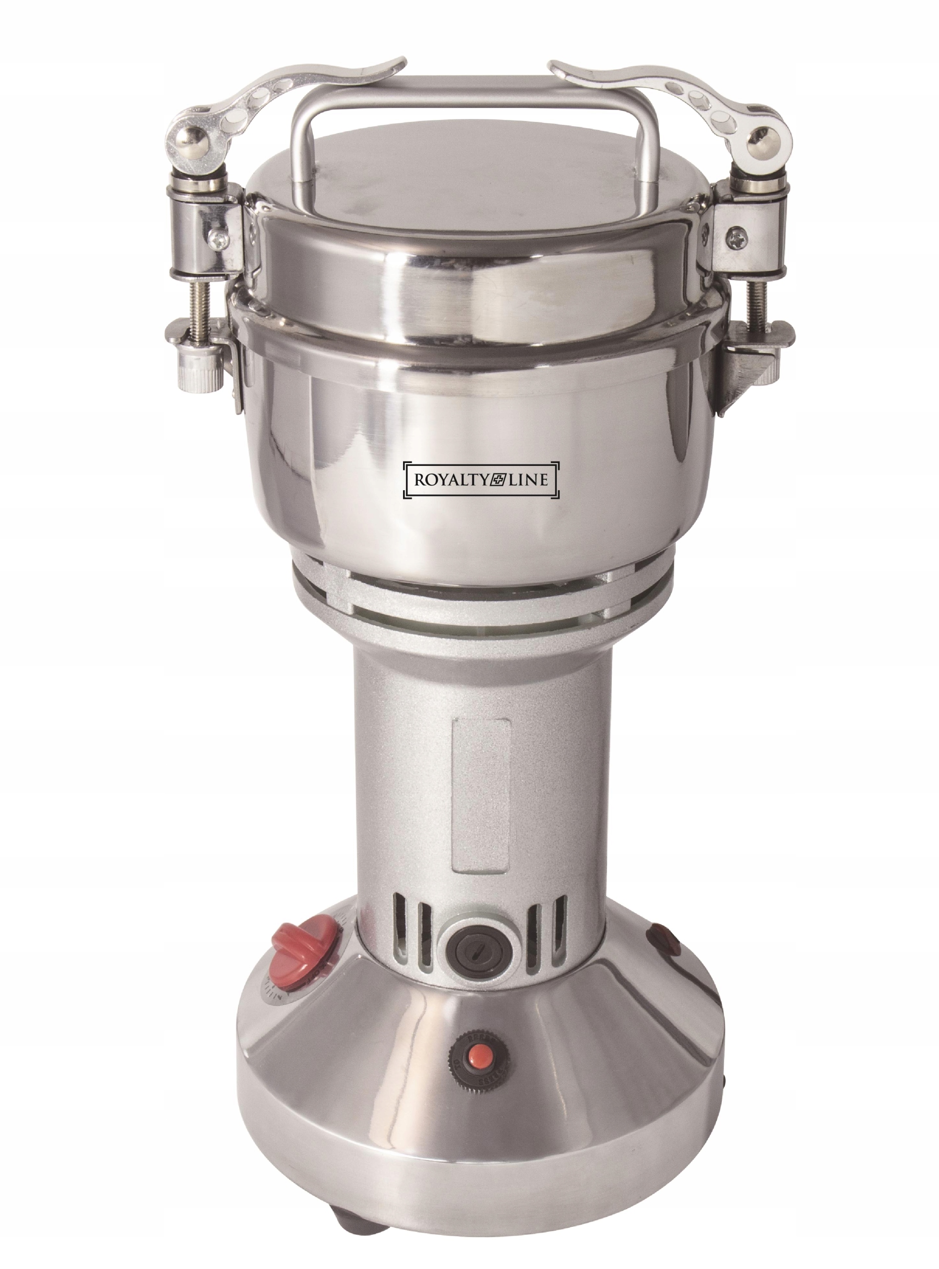 Elektrický mlynček Royalty Line FG-21802 1200 W strieborný/sivý