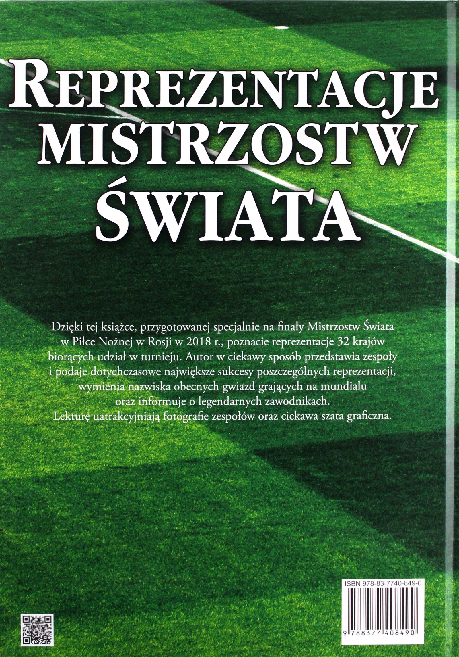 REPREZENTACJĘ MISTRZOSTW ŚWIATA [KSIĄŻKA] Stan opakowania oryginalne