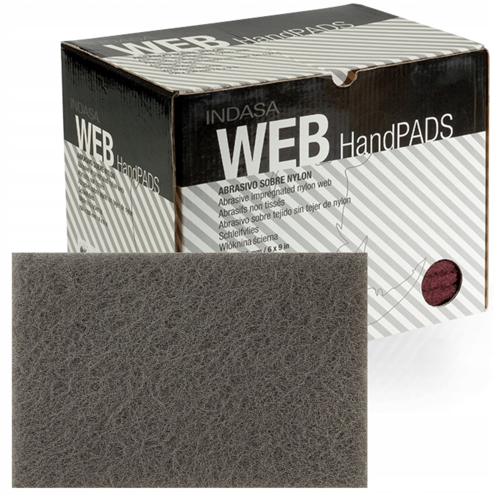 WŁÓKNINA ŚCIERNA ARKUSZ INDASA MIX KOLORÓW 3 SZT Marka Indasa