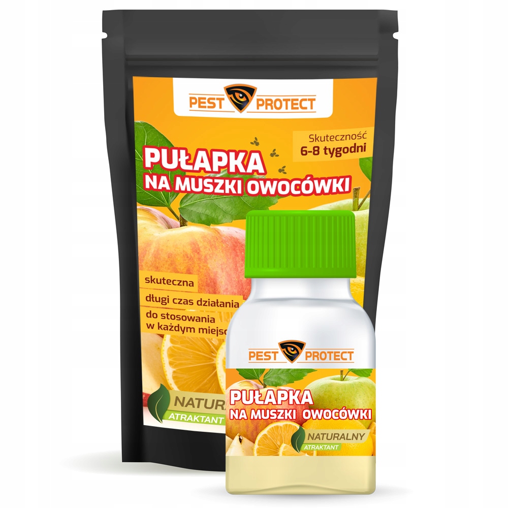 

Skuteczna Pułapka Na Muszki Owocówki +płyn Wabiący