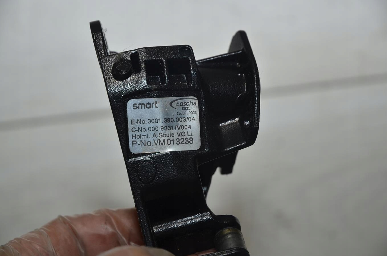 Halter dach links SMART Roadster Coupe 452