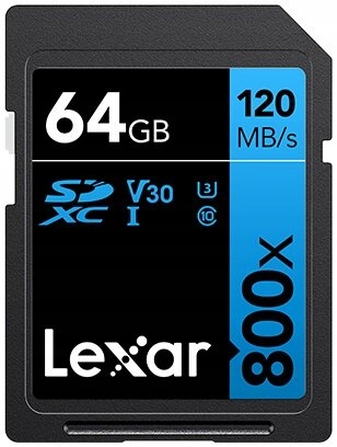 Karta SD Lexar 800X Pro 64 GB