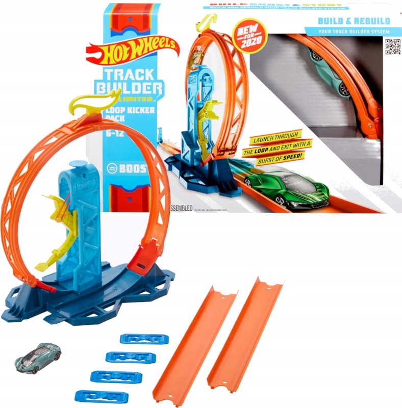 

Hot Wheels Track Builder Pętla Z Przyspieszeniem