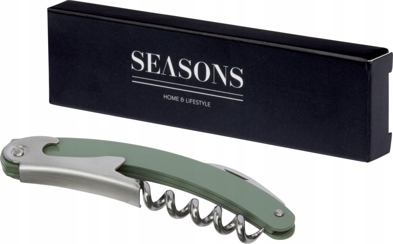 

Korkociąg Otwieracz do wina Nóż kelnerski Seasons