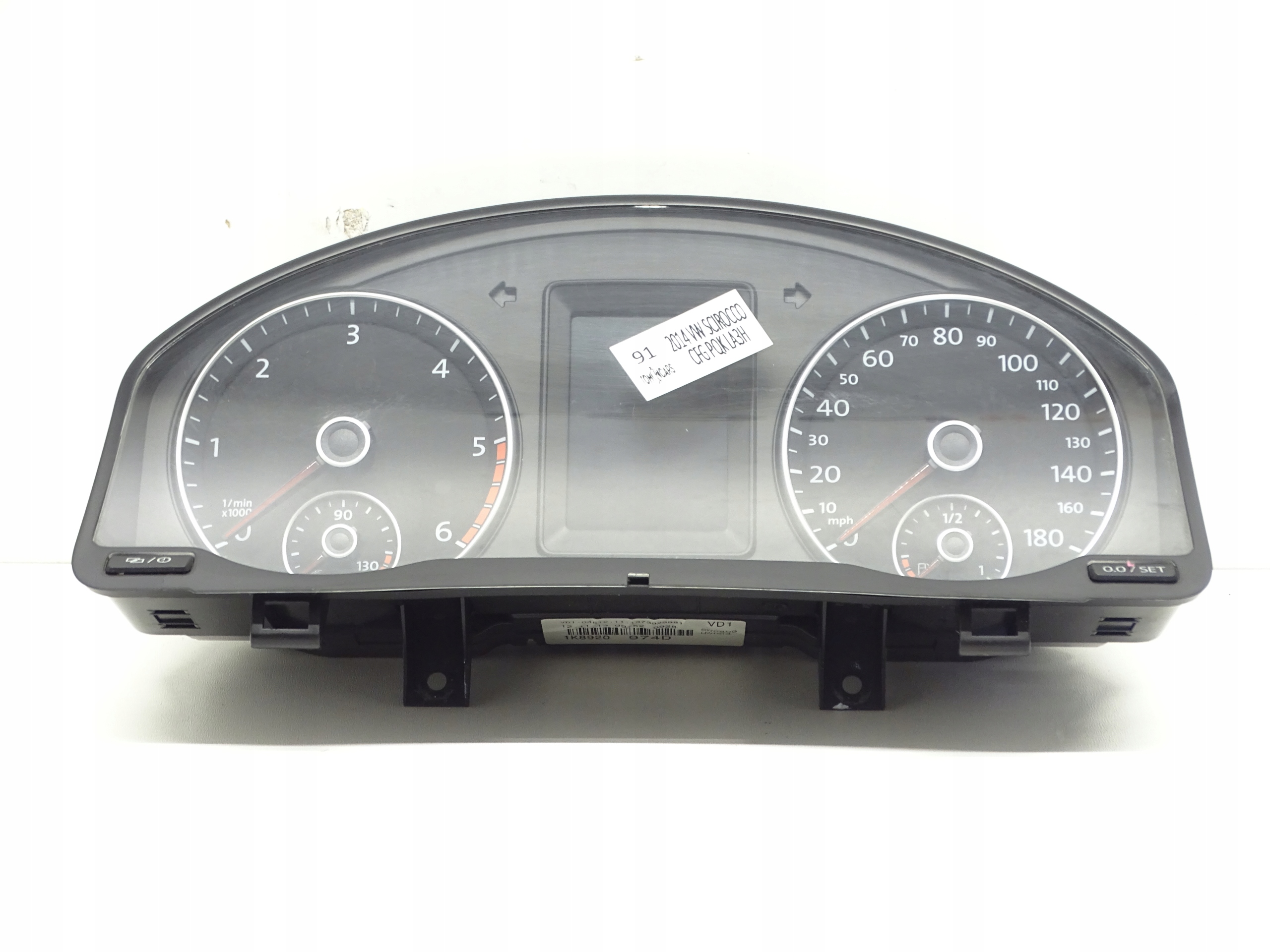 dials dials UK VW SCIROCCO 1K8920974D