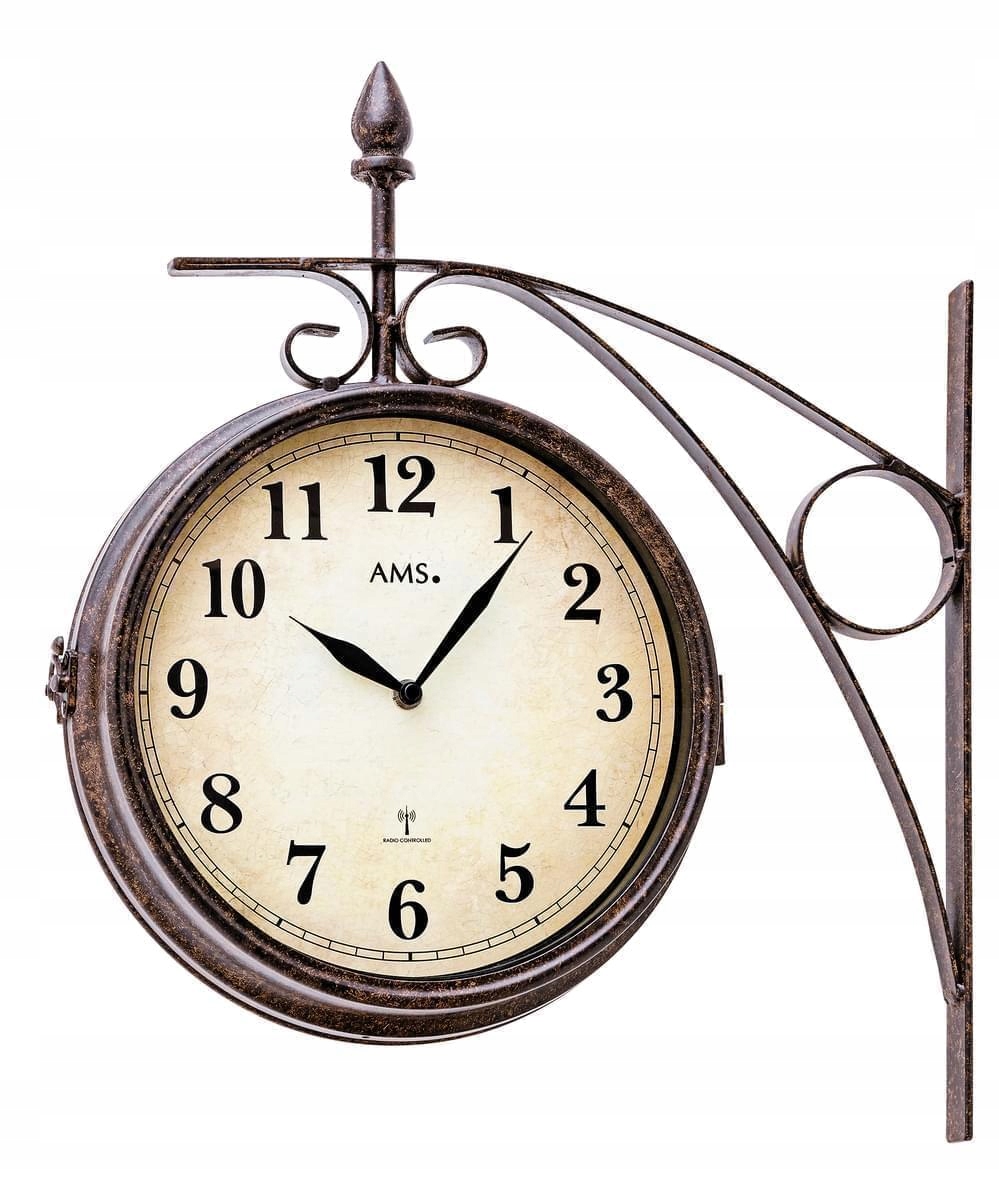 Obojstranné hodiny riadené rádiovým signálom 5966 Ams