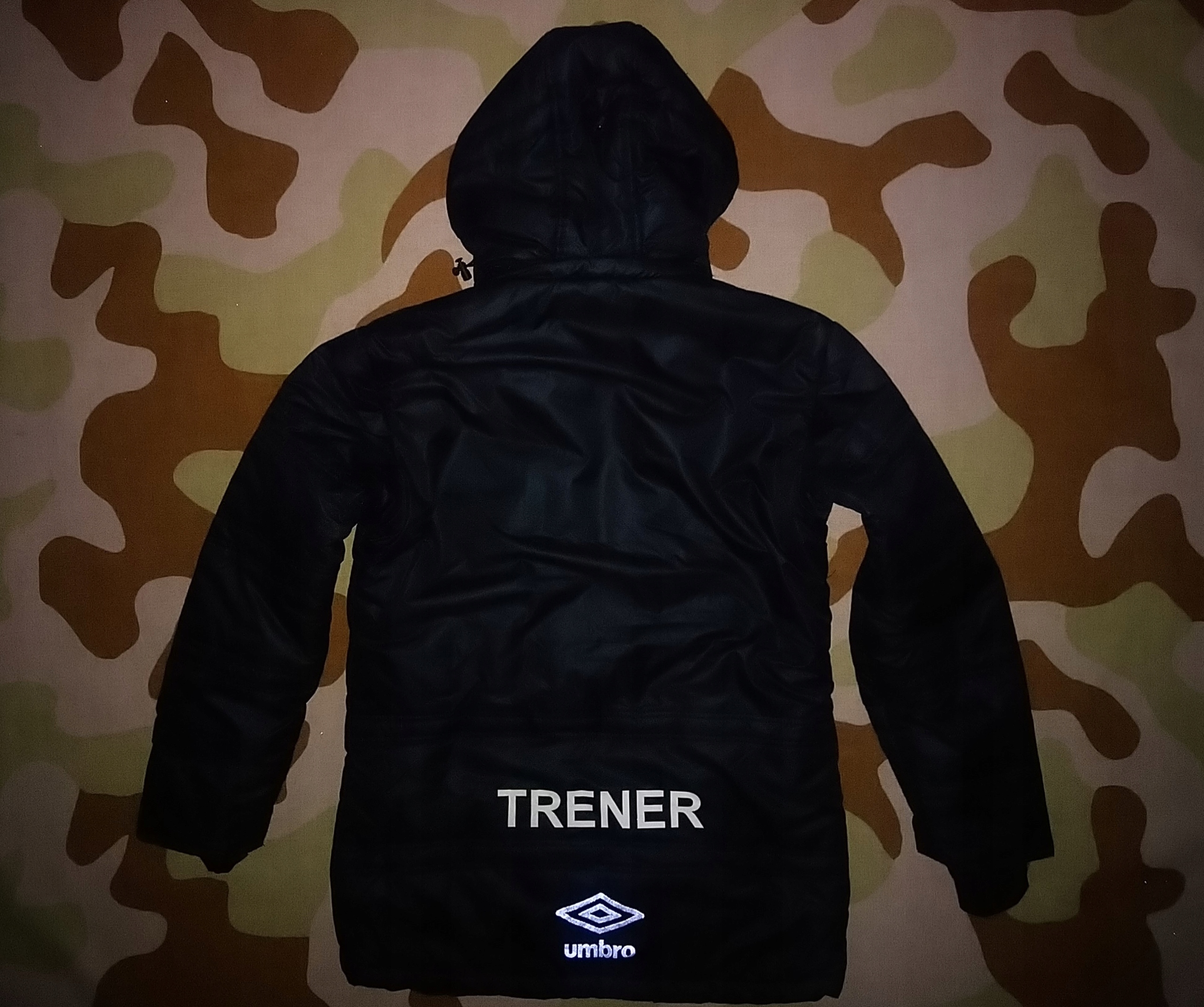 KURTKA PARKA ZIMOWA OCIEPLANA TRENERSKA DLA TRENERA PIŁKI NOŻNEJ _UMBRO_ L