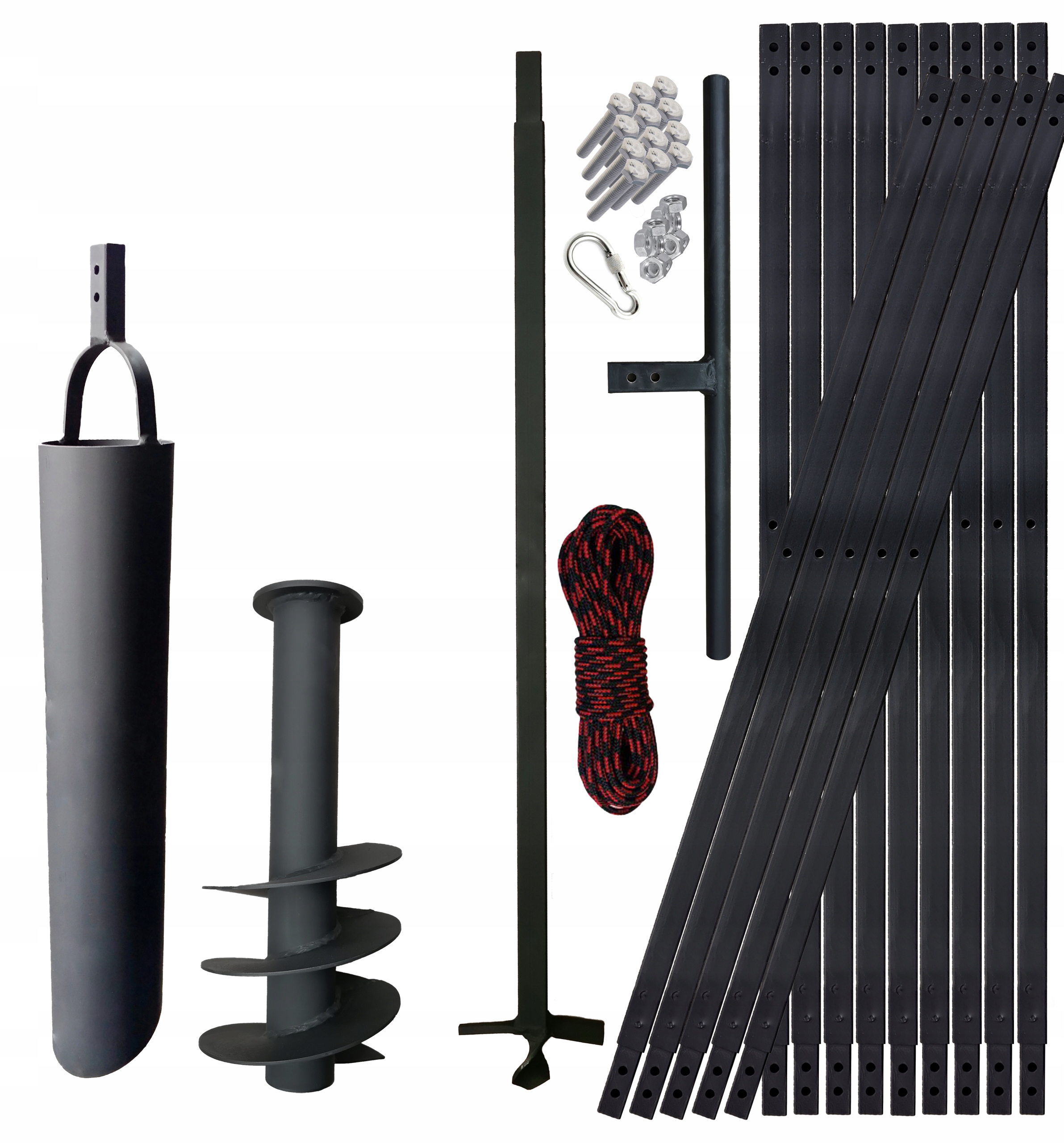 Wiertnica ręczna do studni 180mm 15m szlamówka 133