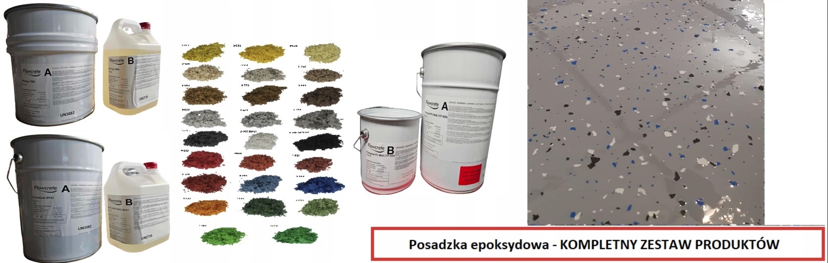 Żywica epoksydowa zestaw 50m szara R7040 garaż piwnica posadzka żywiczna