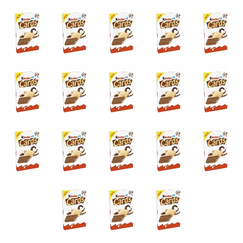 Ciastko Kinder Cards 3x25.6g X18