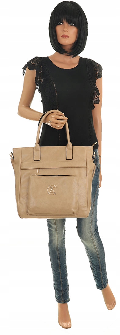 Torebka Damska teczka Modna Listonoszka na Ramię do ręki kuferek S2357 Cechy dodatkowe kieszonka na telefon