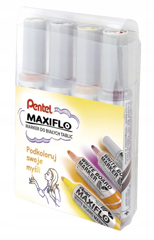 

Komplet Markerów Suchościeralnych MWL5M Pentel