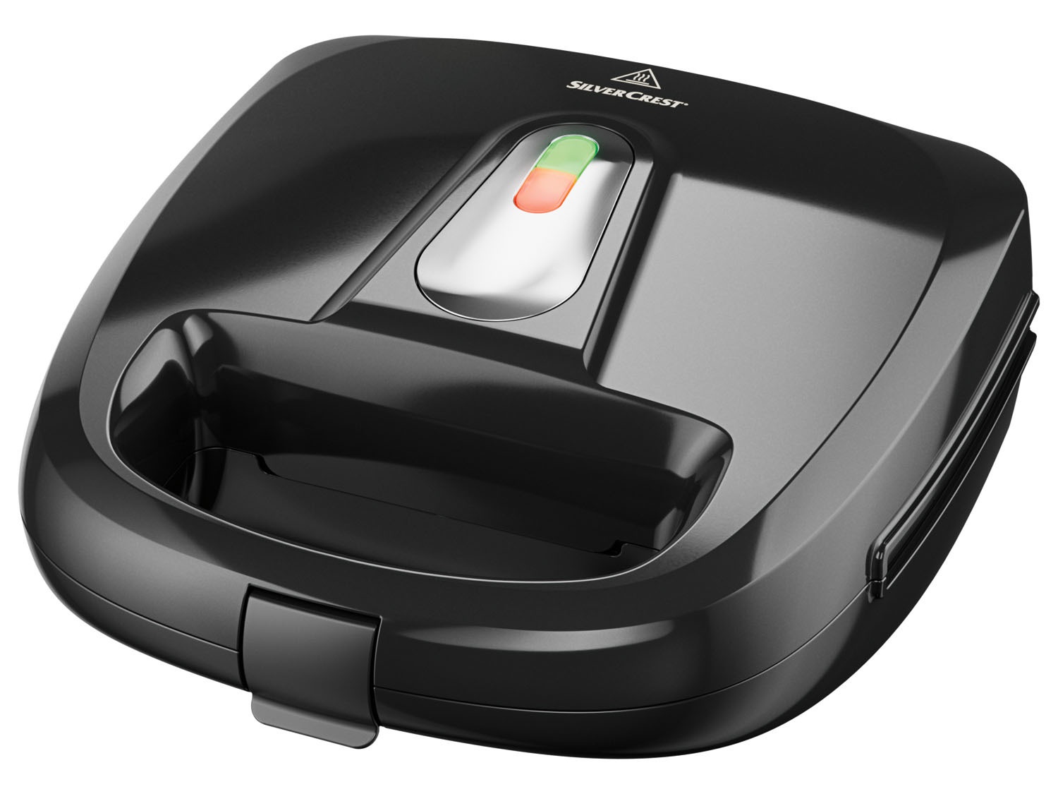 SilverCrest Toster Gofrownica Opiekacz Sandwich 3w1 Ssmw 750 D3 czarny 750W