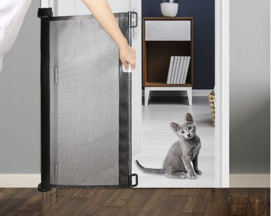 BRAMKA BARIERKA ZWIJANA ROLL UP ZABEZPIECZAJĄCA Materiał plastik