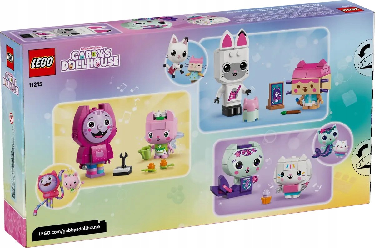 11215 Lego gábinin kouzelný domek Kočičí přátelé Gabi z kostek Lego