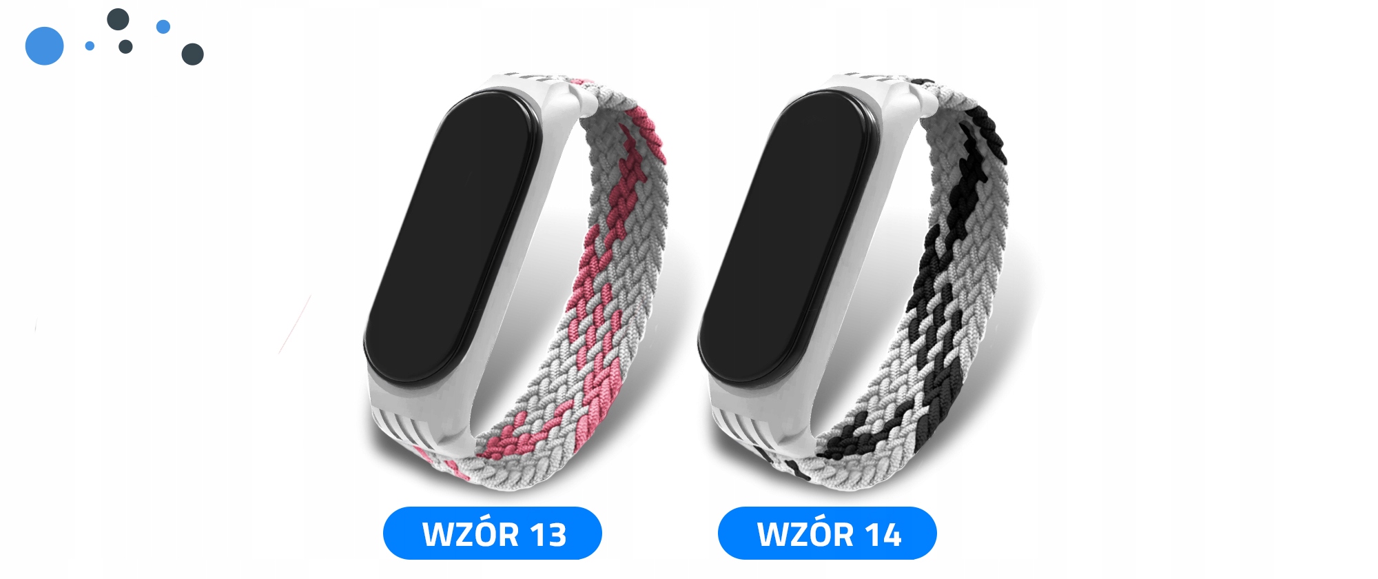 OPASKA PASEK do XIAOMI MI BAND 7 - WYMIENNA Długość 190 mm