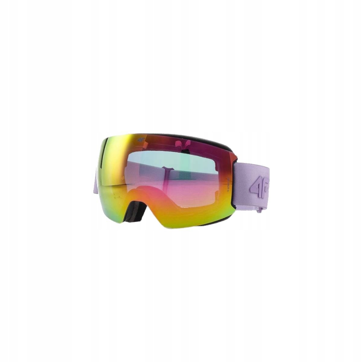 Dámské lyžařské brýle 4F Snowboardové Purple Multicolor
