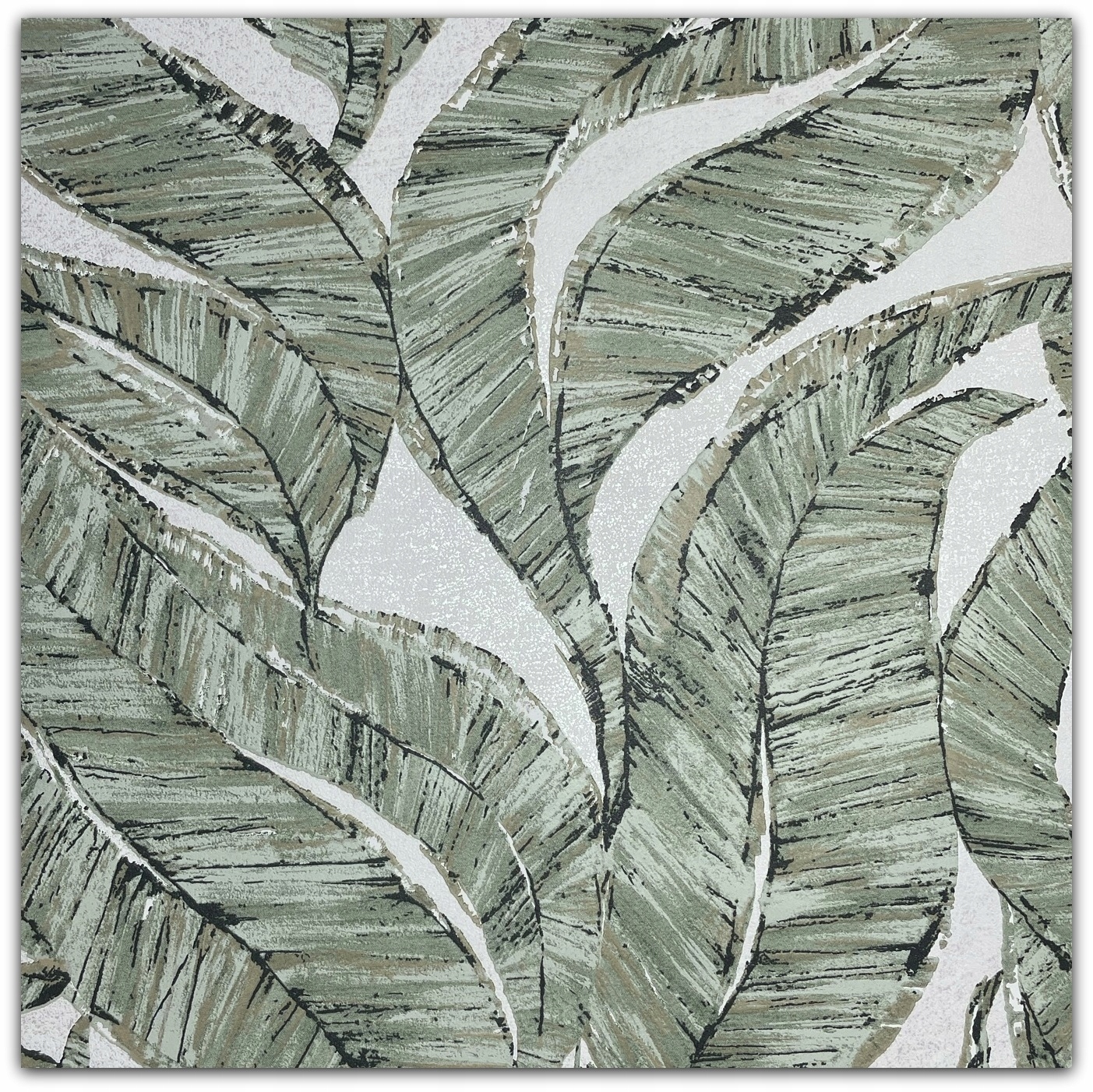 TAPETY TAPETY RASCH LISTY LISTY ZELENÝ VINYL - Allegro