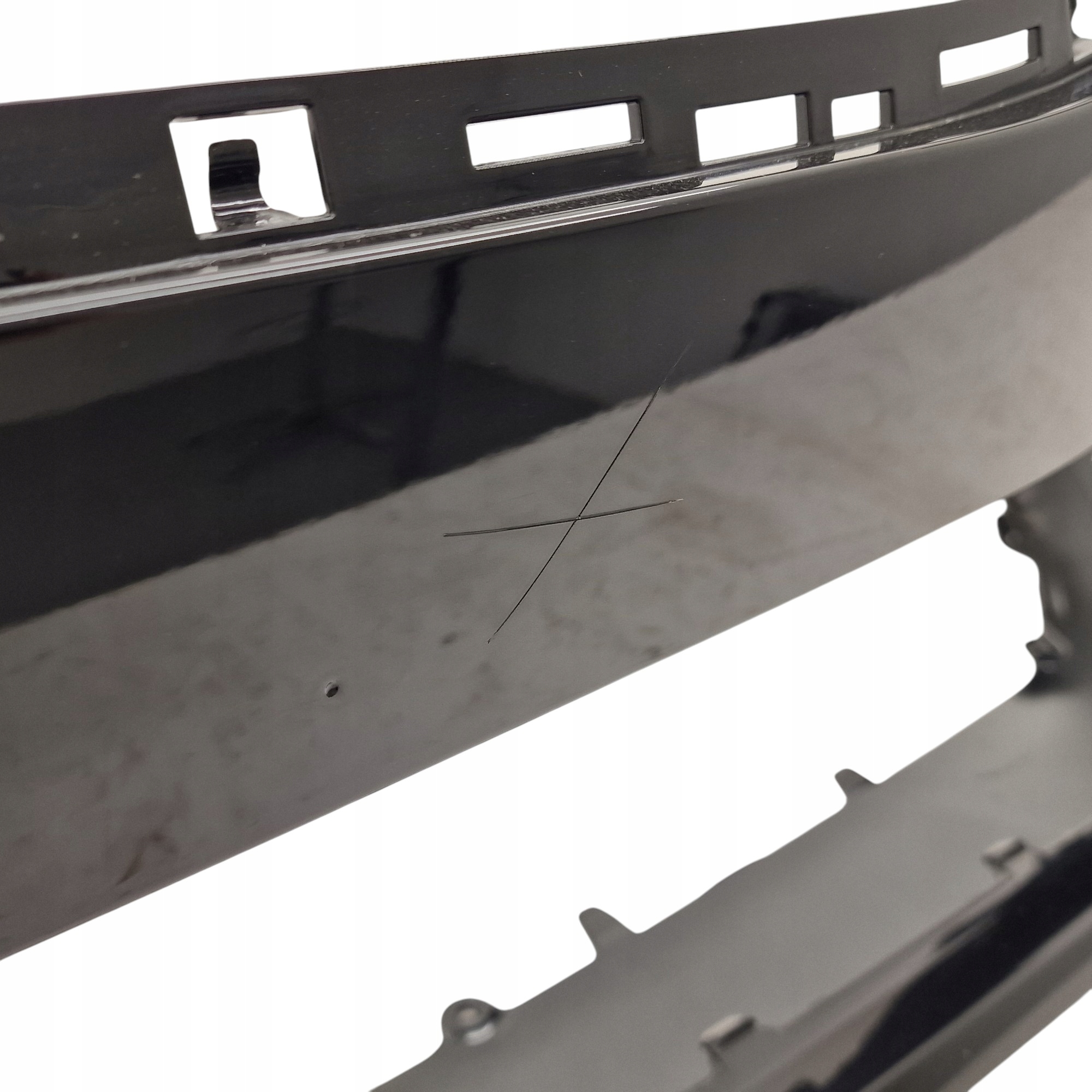 bumper front VOLVO XC60 II LIFT 4X PDC without washers 2021
