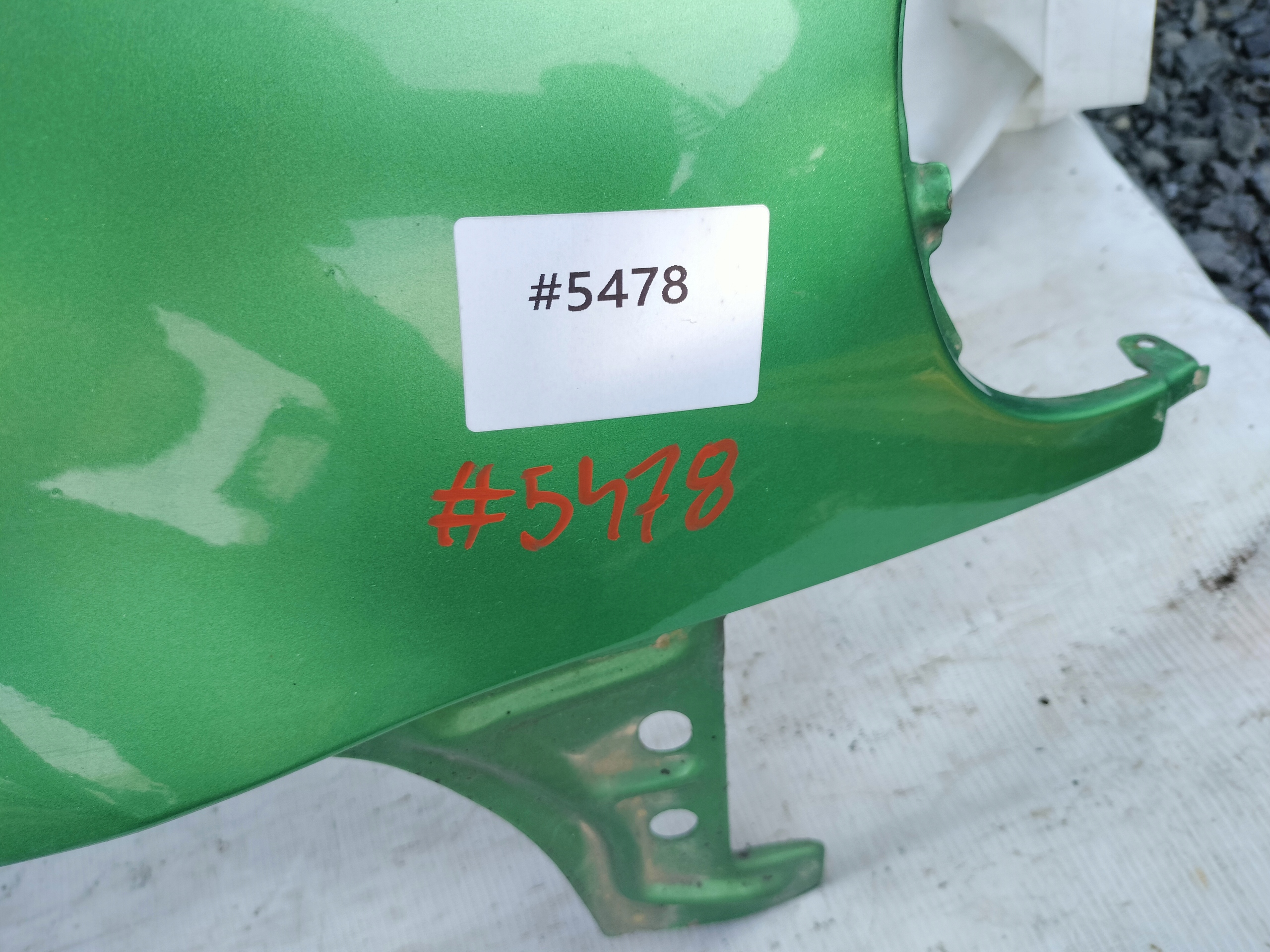 VW POLO III LIFT 6N2 parafango Destra verde