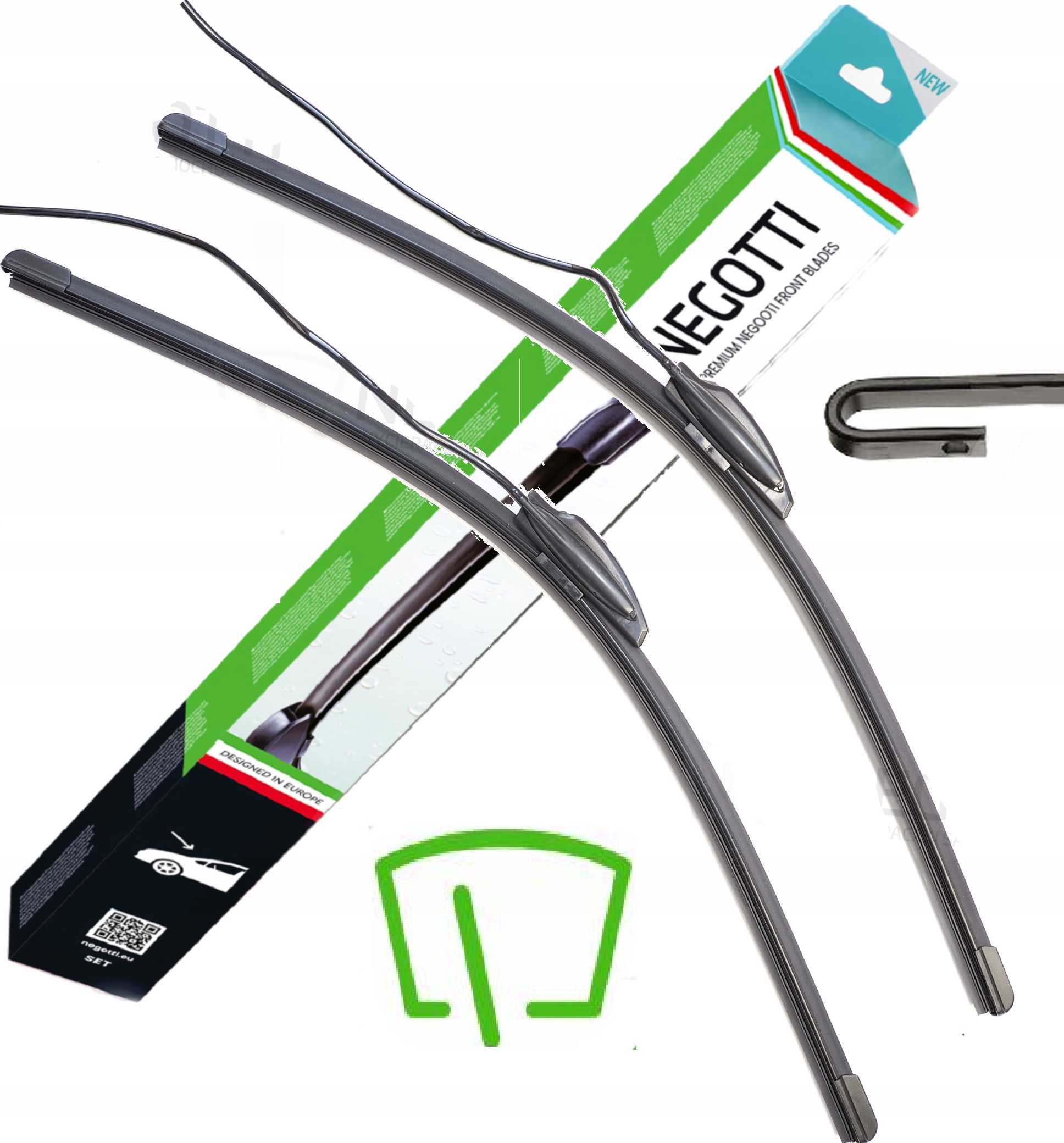 Wycieraczki pióra z spryskiwaczem do Iveco Daily III, IV, V (1999-2014)