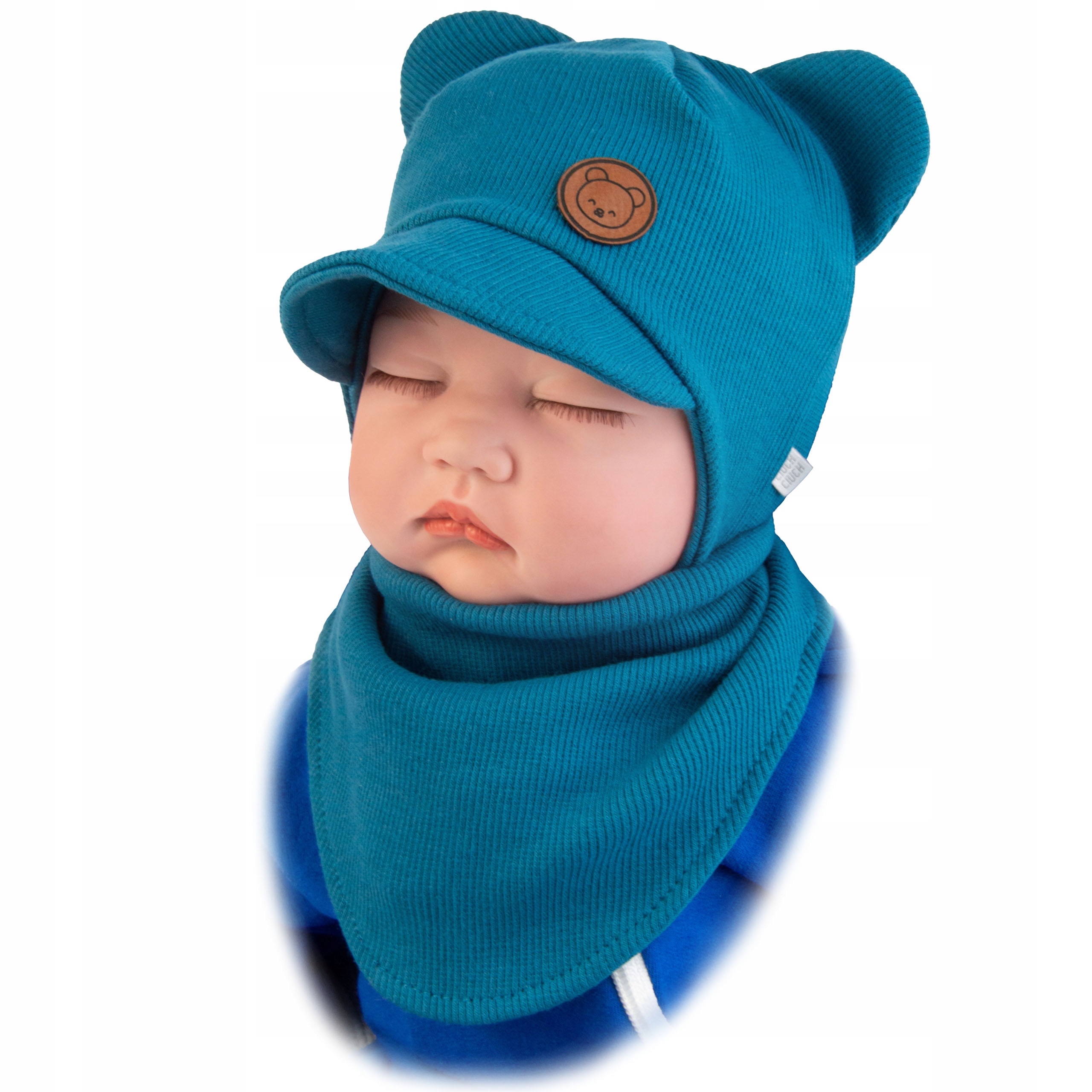 CZAPKA NIEMOWLĘCA CHUSTKA wiosenna jesienna 40-42