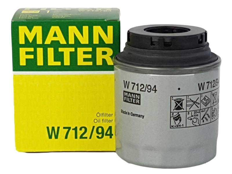 

Mann Filtr Oleju Vw Golf VI Jetta IV 1.2 1.4 Tsi
