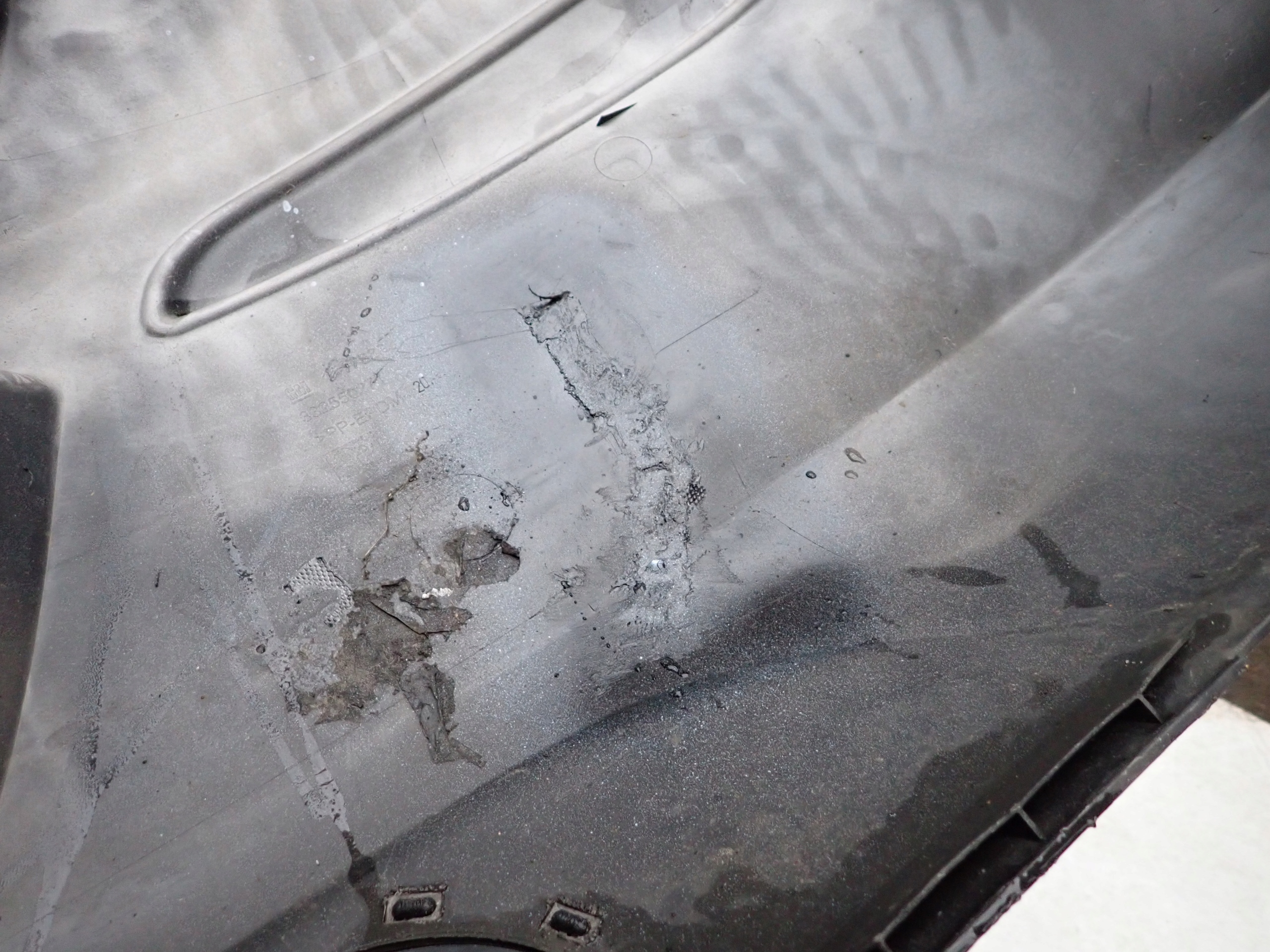 OPEL CORSA D 3D 06- bumper rear part rear