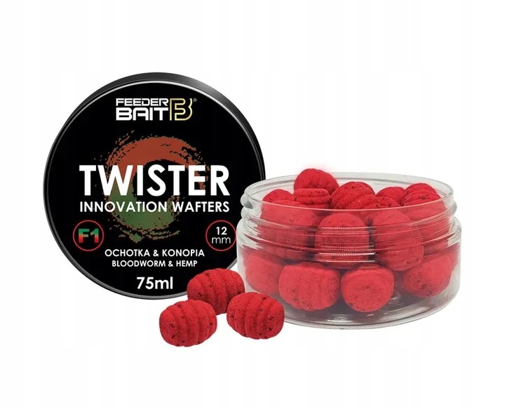 Przynęta Feeder Bait Twister Wafters 12mm 75ml Ochotka Konopia