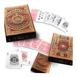 Высокий Викторианский красный велосипед карты