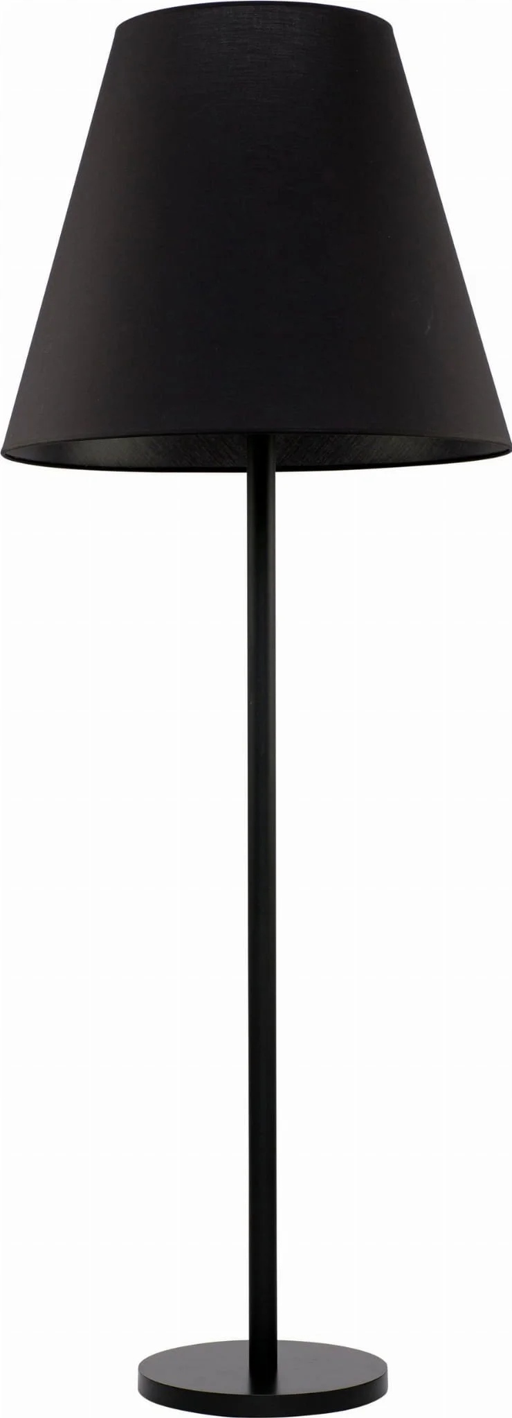Stojacia Led lampa Nowodvorski Moss čierna 3x60W, tkanina, E27