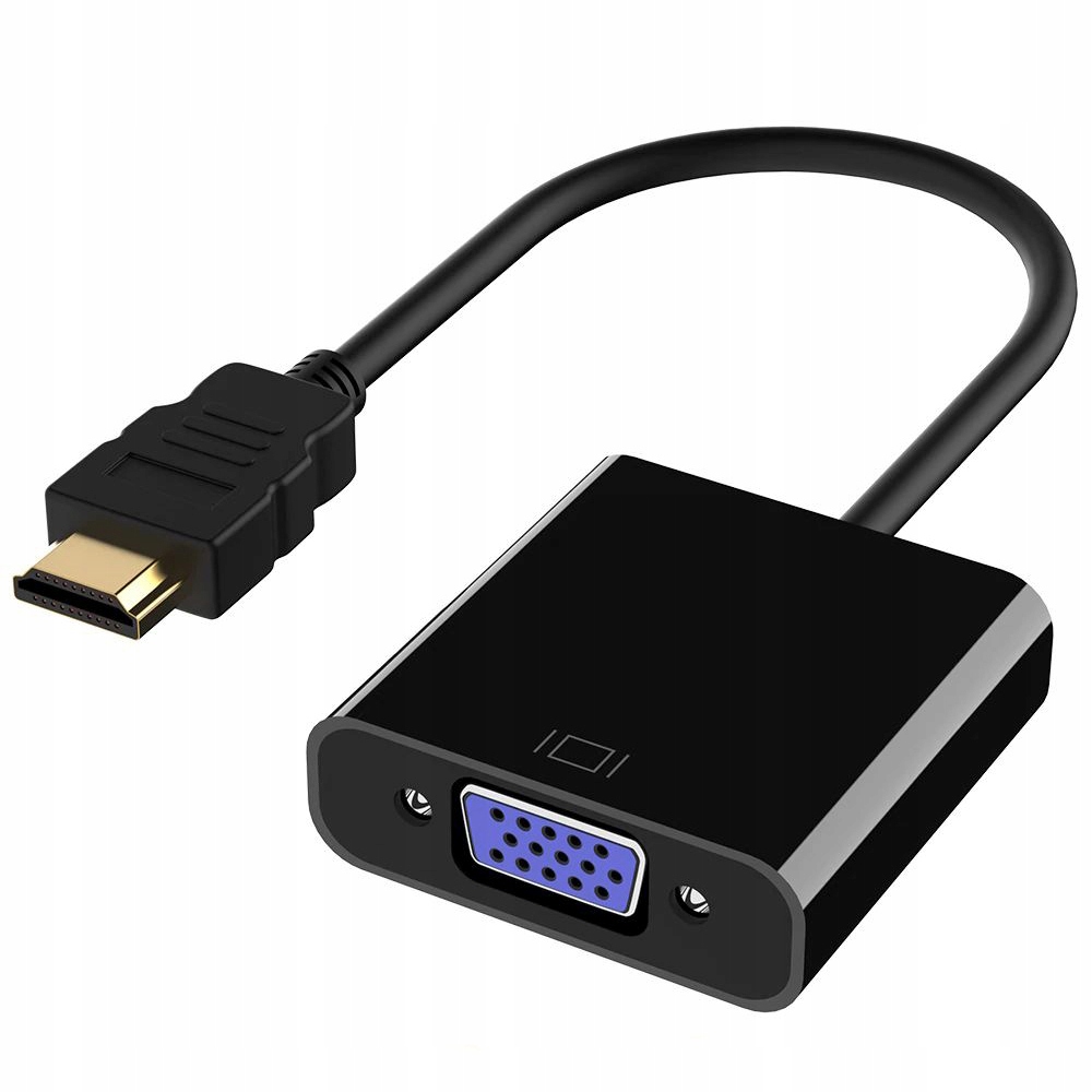 

Adapter przejściówka Vga D-sub do Hdmi Full Hd