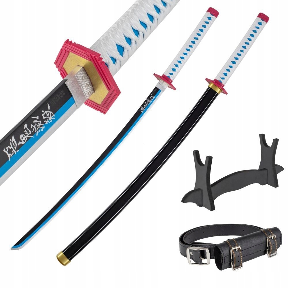 Meč Katana Demon Slayer Tomioka Giyuu's Dřevěný JT10654