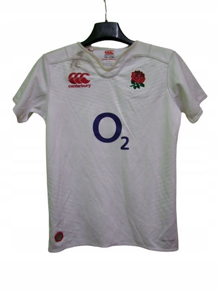 M5342 KOSZULKA DO RUGBY JUNIOR CANTERBURY 10 LAT Rękaw krótki rękaw