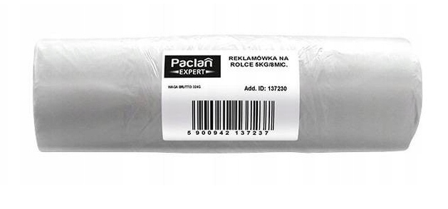 

Reklamówka zrywka na rolce Paclan Expert aż 140szt