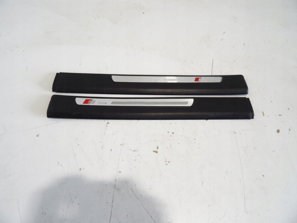 AUDI A6 C6 МОЛДИНГИ, НАКЛАДКИ ПОРОГА S-LINE ЗАД.