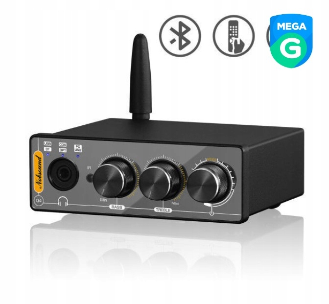 Nobsound Q4 Bluetooth Receiver Usb/dac/coax digitálně-analogový převodník