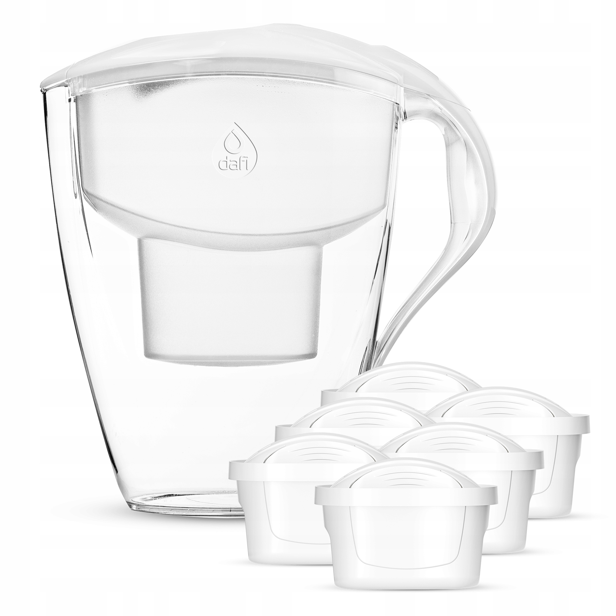 Dzbanek filtrujący Dafi Astra 3l Biały 6 Unimax