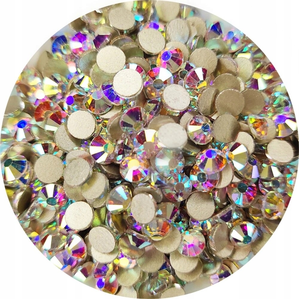 

Cyrkonie SS3 50 szt. crystal Ab opalizujące