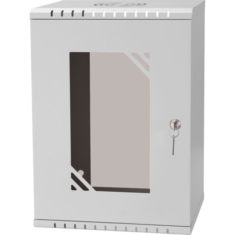 Szafa Rack wisząca 10" 9U 280mm szara Polska