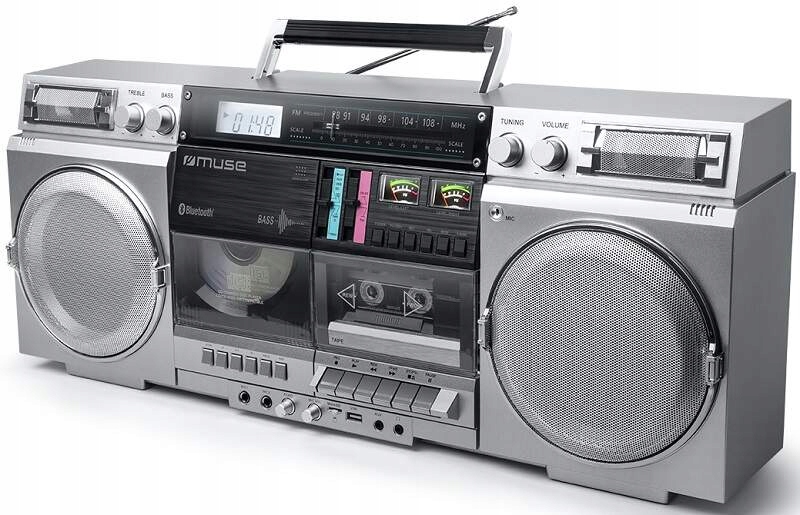 Muse M-380GBS, retro rádiomagnetofón s CD