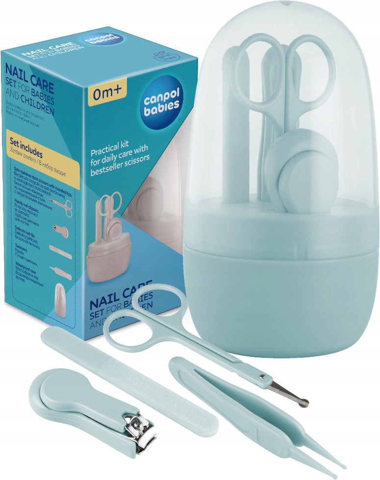 CANPOL ZESTAW PIELĘGNACYJNY DO PAZNOKCI DLA DZIECI